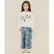 ザ ショップ ティーケー（キッズ）(THE SHOP TK(Kids))の【110-150/裏起毛】スパンコール＆パールデザインプルオーバー1