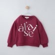 ザ ショップ ティーケー（キッズ）(THE SHOP TK(Kids))の【110-150/裏起毛】スパンコール＆パールデザインプルオーバー ピンク(074)