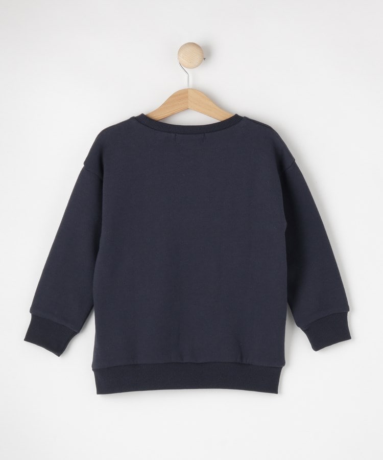 ザ ショップ ティーケー（キッズ）(THE SHOP TK(Kids))の【110-150/裏起毛】ぷっくりロゴプルオーバー/洗濯機OK11