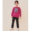 ザ ショップ ティーケー（キッズ）(THE SHOP TK(Kids))の【110-150/裏起毛】ぷっくりロゴプルオーバー/洗濯機OK1