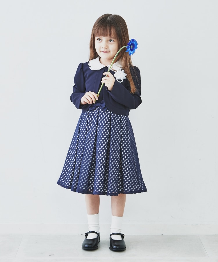 ザ ショップ ティーケー（キッズ）(THE SHOP TK(Kids))の【110-130】ドットセットワンピース1