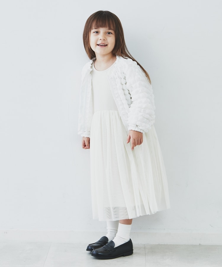 ザ ショップ ティーケー（キッズ）(THE SHOP TK(Kids))の【100-130】キャンディースリーブワンピース5