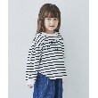 ザ ショップ ティーケー（キッズ）(THE SHOP TK(Kids))の【100-150/洗濯機で洗える】パフスリーブロゴプルオーバー14