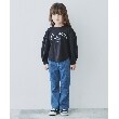 ザ ショップ ティーケー（キッズ）(THE SHOP TK(Kids))の【100-150/洗濯機で洗える】パフスリーブロゴプルオーバー5