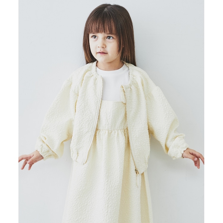 ザ ショップ ティーケー（キッズ）(THE SHOP TK(Kids))の【110-150/ママとおそろい】ぽこぽこブルゾン ブルゾン/ジャンバー