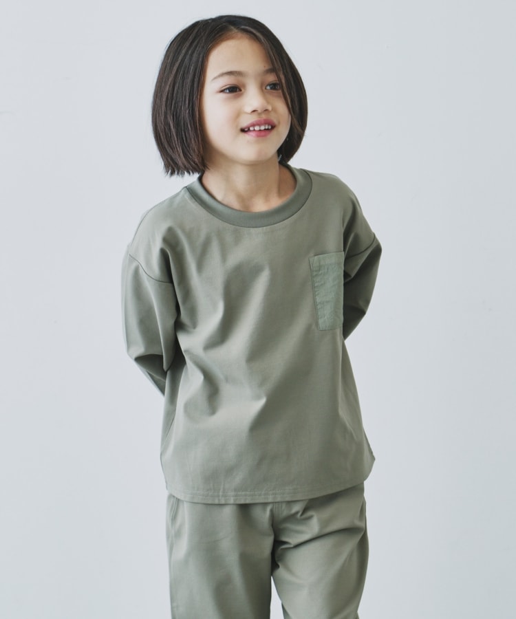 ザ ショップ ティーケー（キッズ）(THE SHOP TK(Kids))の【110-160】マルチファンクション長袖Tシャツ/吸水速乾・UV・イージーケア6