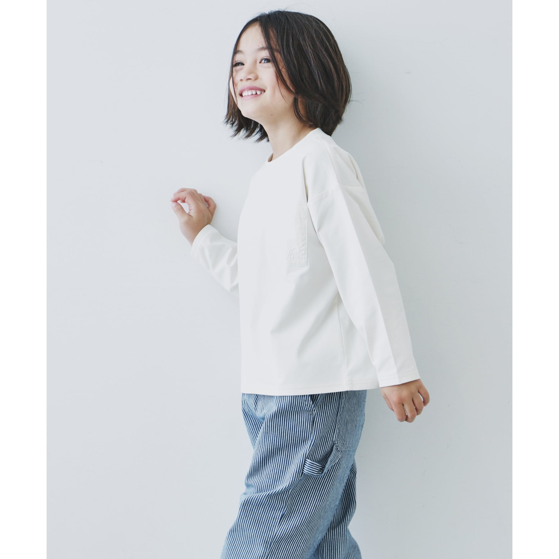 ザ ショップ ティーケー（キッズ）(THE SHOP TK(Kids))の【110-160】マルチファンクション長袖Tシャツ/吸水速乾・UV・イージーケア1