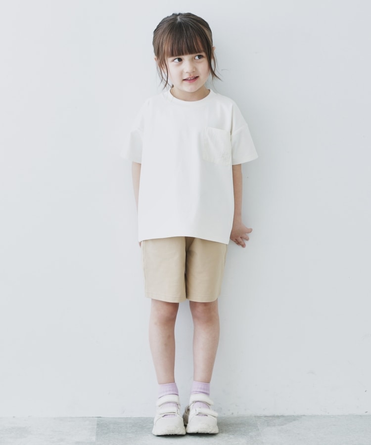 ザ ショップ ティーケー（キッズ）(THE SHOP TK(Kids))の【110-160】マルチファンクション半袖Tシャツ/吸水速乾・UV・イージーケア10