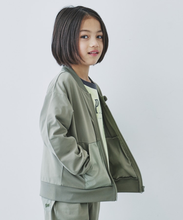 ザ ショップ ティーケー（キッズ）(THE SHOP TK(Kids))の【110-160】マルチファンクションZIPブルゾン/吸水速乾・UV・イージーケア8