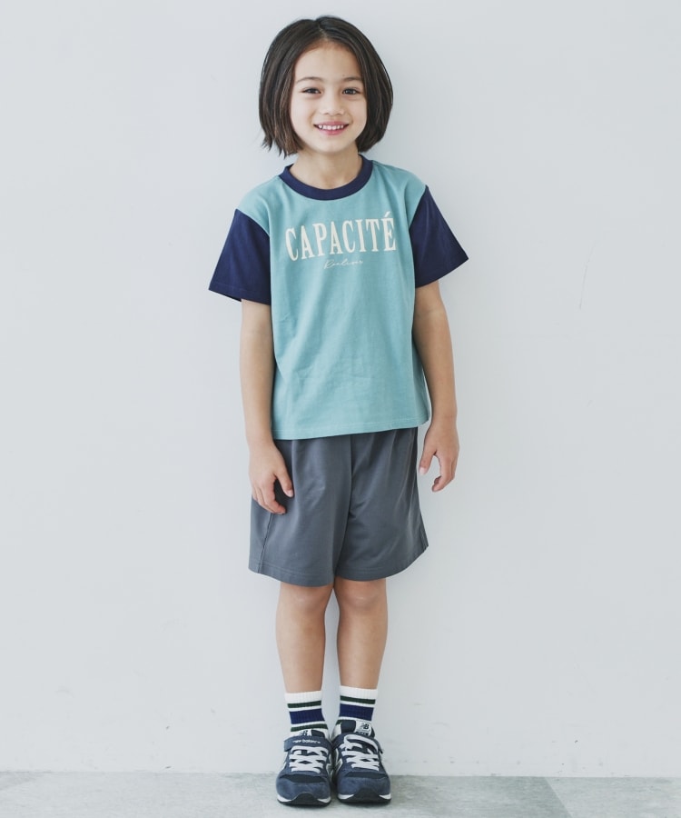 ザ ショップ ティーケー（キッズ）(THE SHOP TK(Kids))の【110-160】マルチファンクションハーフパンツ/吸水速乾・UV・イージーケア1