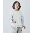 ザ ショップ ティーケー（キッズ）(THE SHOP TK(Kids))の【110-150】シャツレイヤード風プルオーバー4