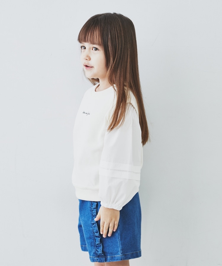 ザ ショップ ティーケー（キッズ）(THE SHOP TK(Kids))の【110-150】パフスリーブプルオーバー3