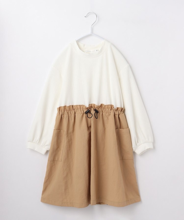 ザ ショップ ティーケー（キッズ）(THE SHOP TK(Kids))の【110-150/ママとおそろい】ナイロンドッキングワンピース10
