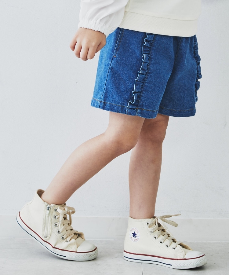110-150】フリルキュロットパンツ(ショートパンツ) | THE SHOP 110-150】フリルキュロットパンツ(ショートパンツ) | THE SHOP