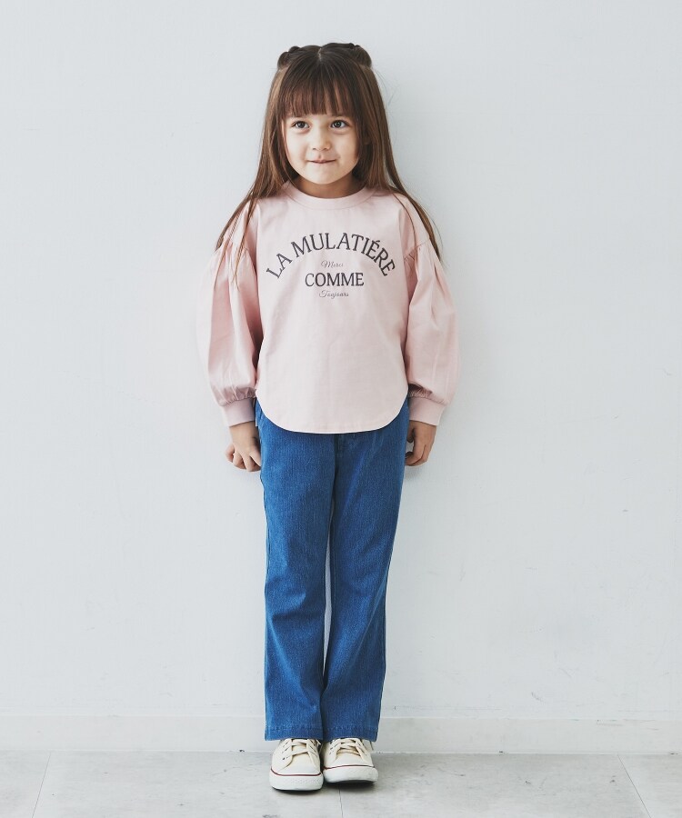 ザ ショップ ティーケー（キッズ）(THE SHOP TK(Kids))の【110-160/大人気のびーるパンツ】ストレート＆フレア7