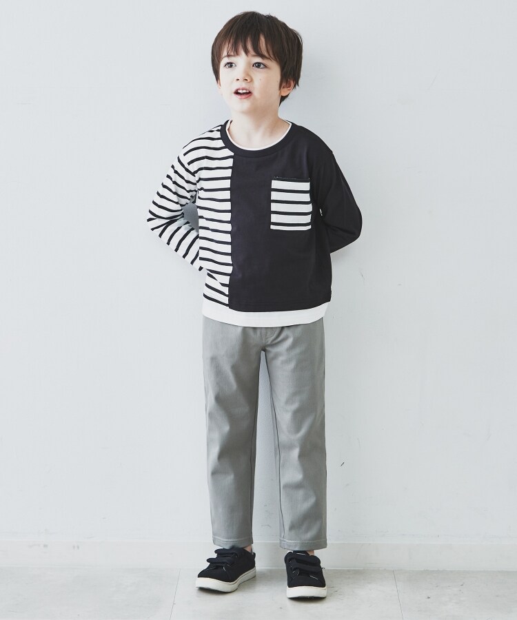ザ ショップ ティーケー（キッズ）(THE SHOP TK(Kids))の【110-160/のびーるパンツ】ストレート＆フレア16