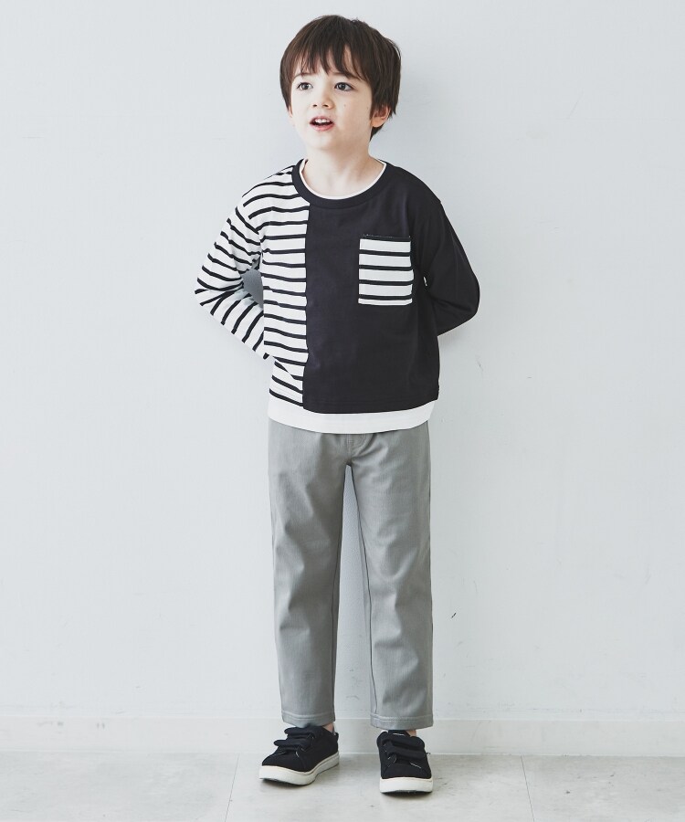 ザ ショップ ティーケー（キッズ）(THE SHOP TK(Kids))の【110-160/大人気のびーるパンツ】ストレート＆フレア16