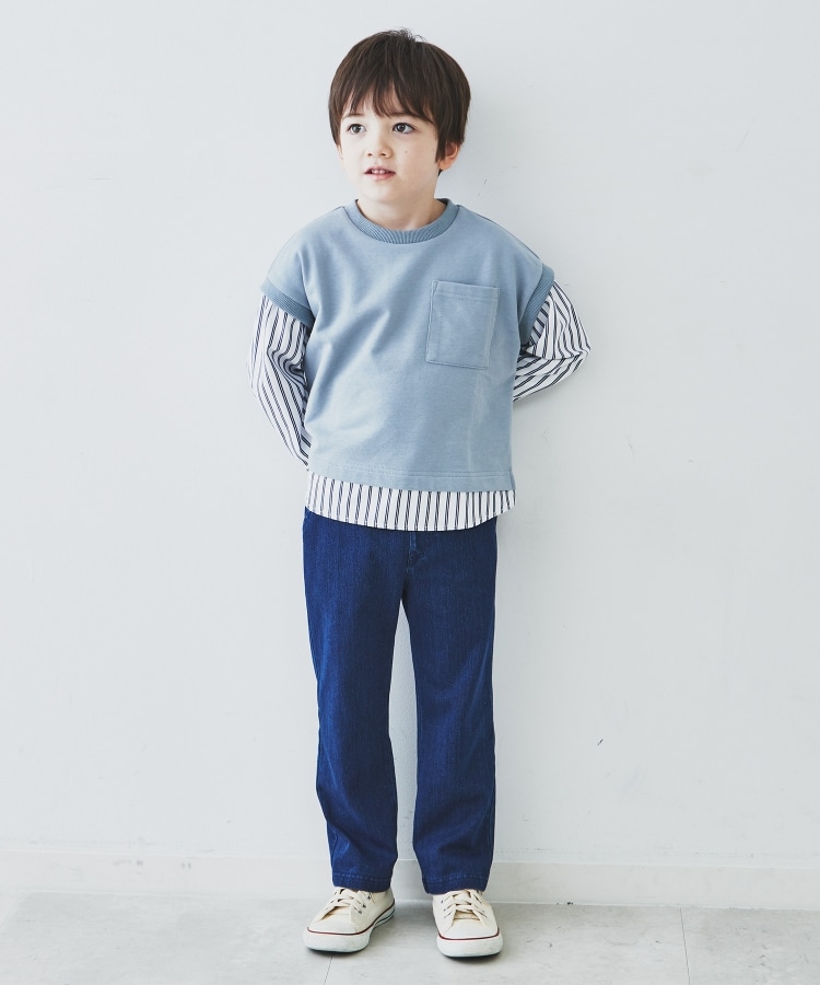 ザ ショップ ティーケー（キッズ）(THE SHOP TK(Kids))の【110-160/大人気のびーるパンツ】ストレート＆フレア21