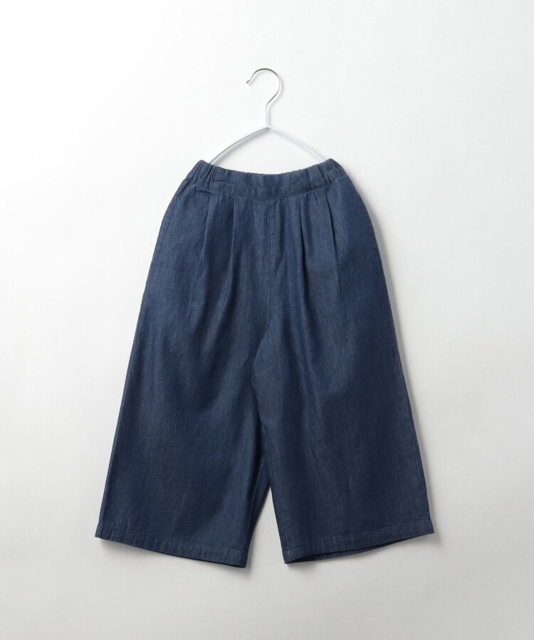 ザ ショップ ティーケー（キッズ）(THE SHOP TK(Kids))の【110-150/ママとおそろい風】花柄＆デニム スカートパンツ21