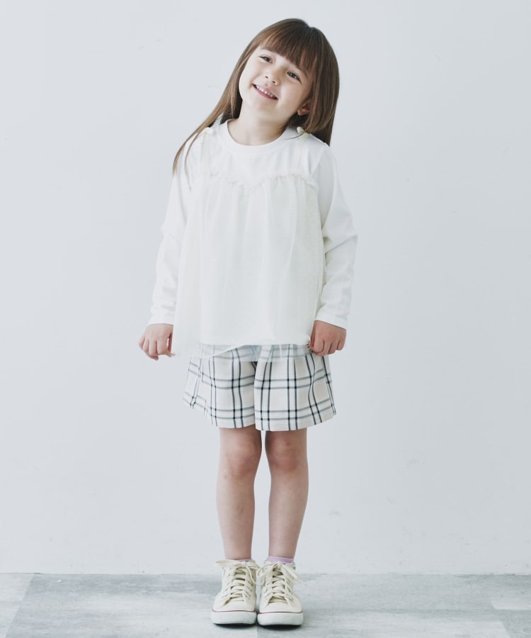 ザ ショップ ティーケー（キッズ）(THE SHOP TK(Kids))の【110－150】マリン風キュロットパンツ6