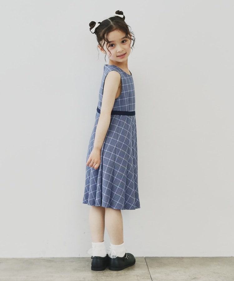ザ ショップ ティーケー（キッズ）(THE SHOP TK(Kids))の【120－130】チェックワンピース＆ジャケットセット8