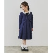 ザ ショップ ティーケー（キッズ）(THE SHOP TK(Kids))の【120－130】ネイビーワンピース＆ジャケットセット ネイビー(094)