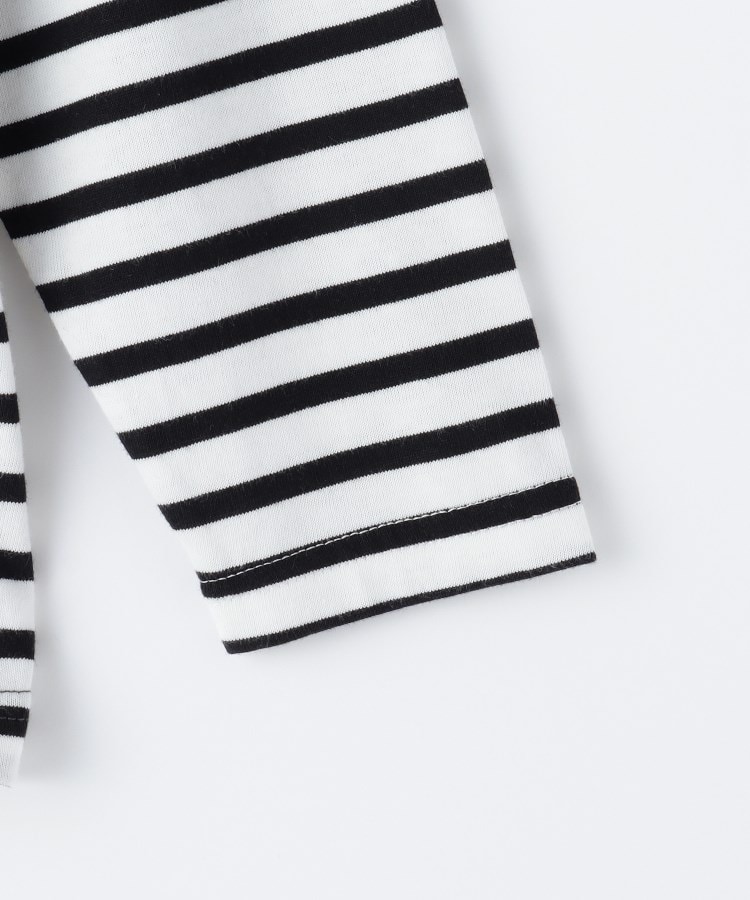 ザ ショップ ティーケー（キッズ）(THE SHOP TK(Kids))の【100-150】斜めブロッキング長袖Tシャツ/洗濯機OK10
