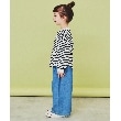 ザ ショップ ティーケー（キッズ）(THE SHOP TK(Kids))の【110-150】ハートロゴパフ袖プルオーバー/洗濯機OK13