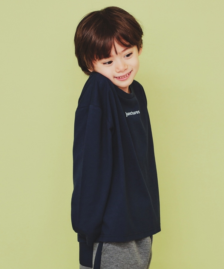 ザ ショップ ティーケー（キッズ）(THE SHOP TK(Kids))の【120－150】フォトプリント長袖Tシャツ/洗濯機OK5