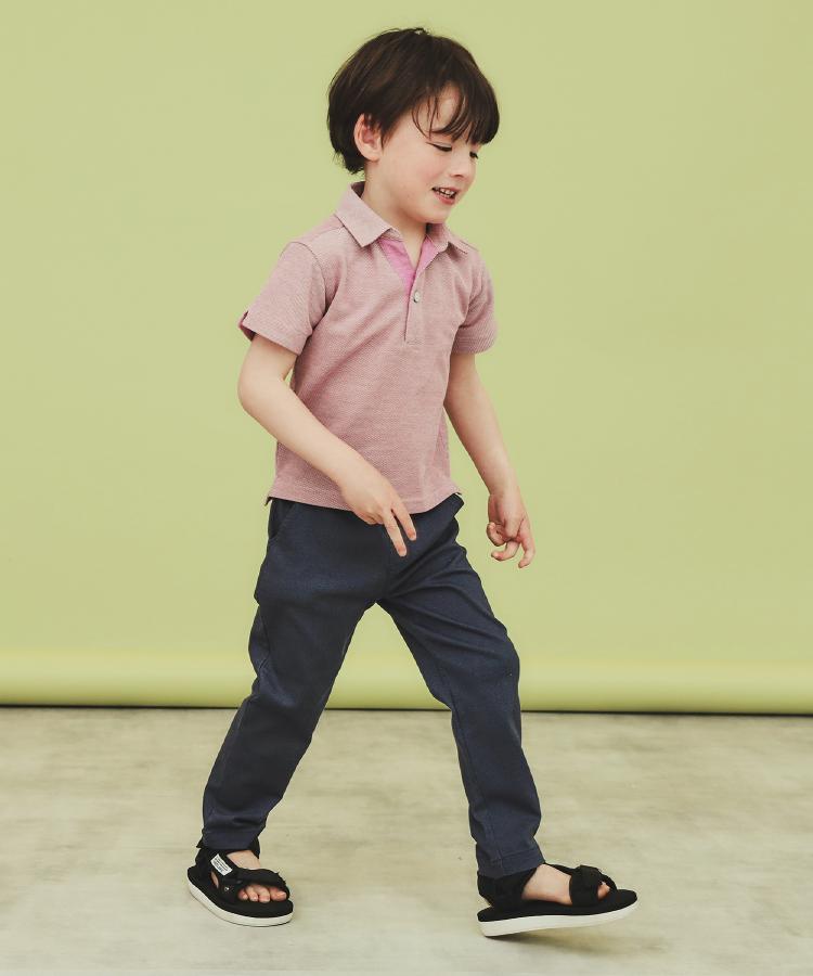 ザ ショップ ティーケー（キッズ）(THE SHOP TK(Kids))の【100-160】のびーるストレートパンツ/洗濯機OK23