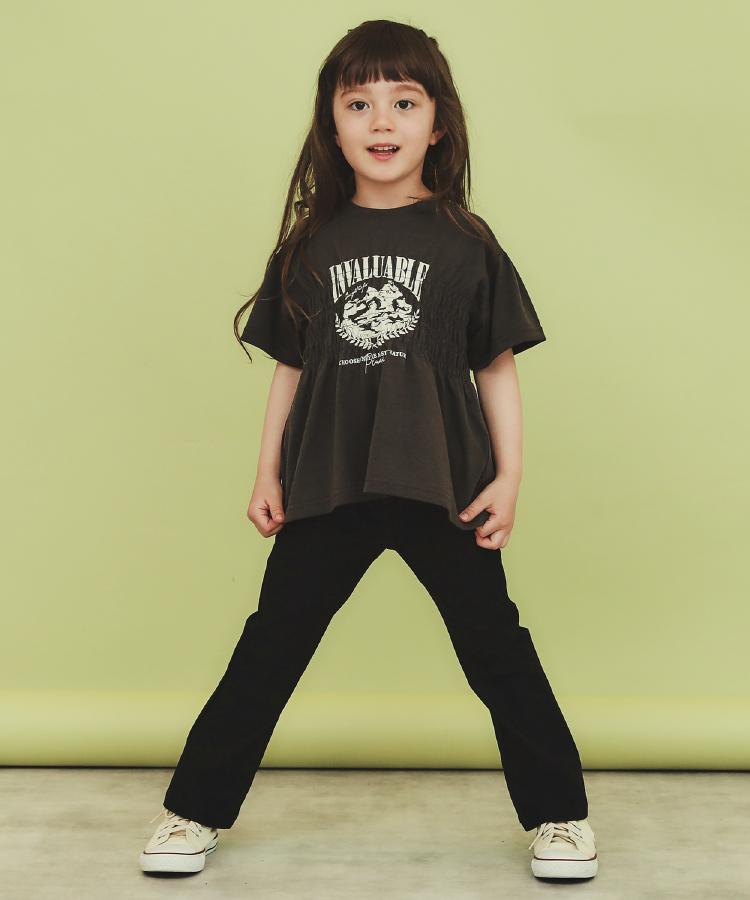 ザ ショップ ティーケー（キッズ）(THE SHOP TK(Kids))の【110-150】のびーるフレアパンツ/洗濯機OK2