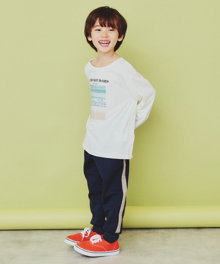 ザ ショップ ティーケー（キッズ）(THE SHOP TK(Kids))の【110-160】ダンボールジョガーパンツ/セットアップ可・洗濯機OK6