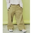 ザ ショップ ティーケー（キッズ）(THE SHOP TK(Kids))の【110-160】のびーるマリンパンツ/洗濯機OK・ママとおそろい風 オリーブグリーン(026)