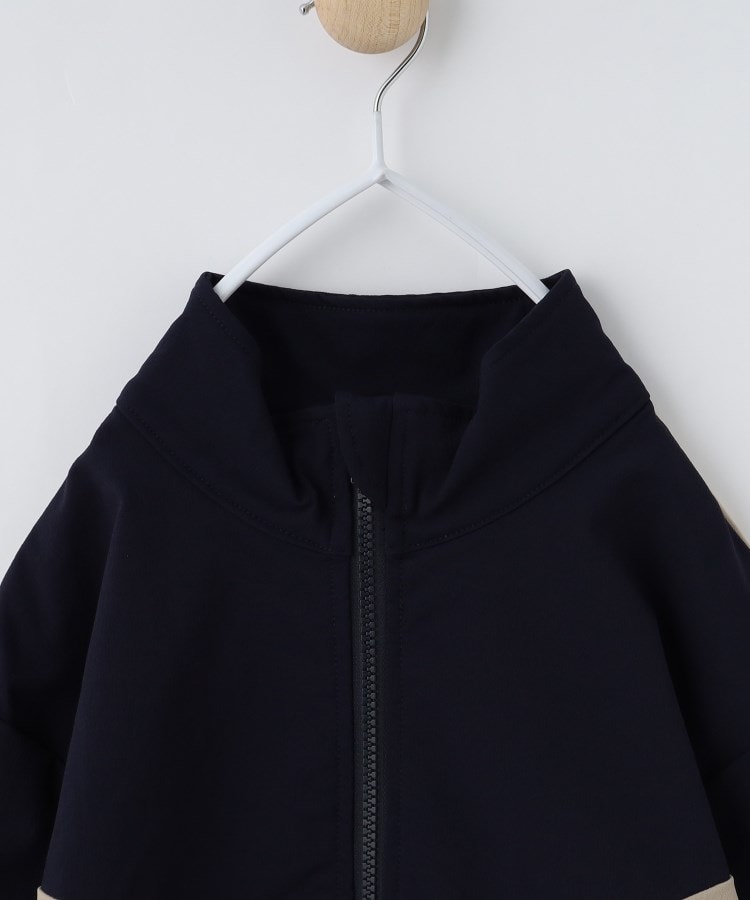 ザ ショップ ティーケー（キッズ）(THE SHOP TK(Kids))の【120-150】配色スタンドブルゾン/洗濯機OK14
