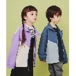 ザ ショップ ティーケー（キッズ）(THE SHOP TK(Kids))の【120-150】配色スタンドブルゾン/洗濯機OK3