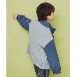 ザ ショップ ティーケー（キッズ）(THE SHOP TK(Kids))の【120-150】配色スタンドブルゾン/洗濯機OK11