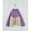 ザ ショップ ティーケー（キッズ）(THE SHOP TK(Kids))の【120-150】配色スタンドブルゾン/洗濯機OK20