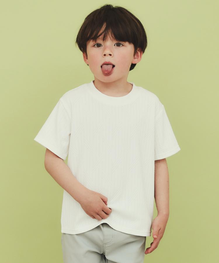 ザ ショップ ティーケー（キッズ）(THE SHOP TK(Kids))の【110－150】リンクス半袖Tシャツ/パパとおそろい・洗濯機OK6