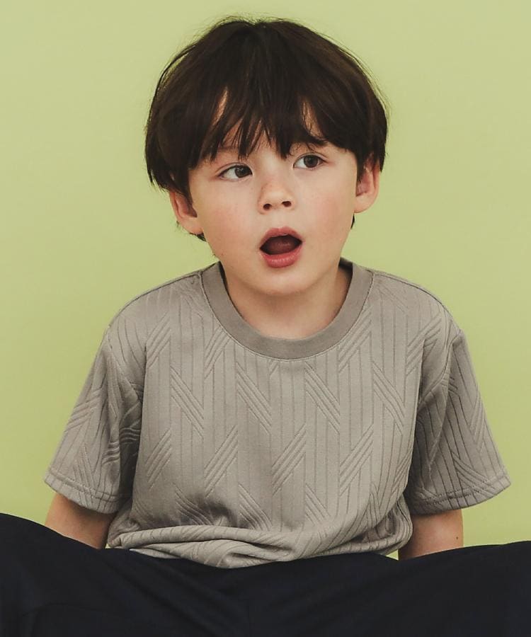 ザ ショップ ティーケー（キッズ）(THE SHOP TK(Kids))の【110－150】リンクス半袖Tシャツ/パパとおそろい・洗濯機OK