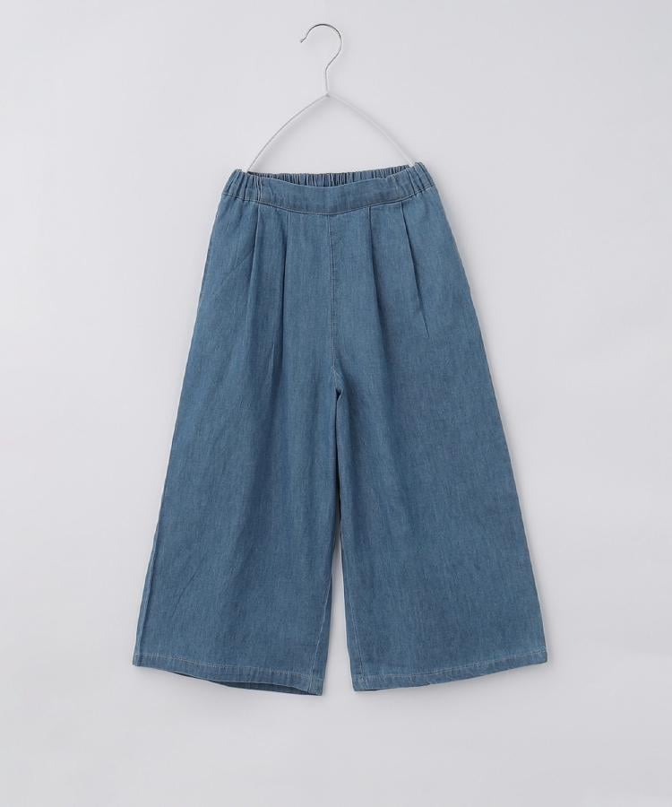 ザ ショップ ティーケー（キッズ）(THE SHOP TK(Kids))の【120-150】デニム＆花柄スカーチョ/ママとおそろい・洗濯機OK19
