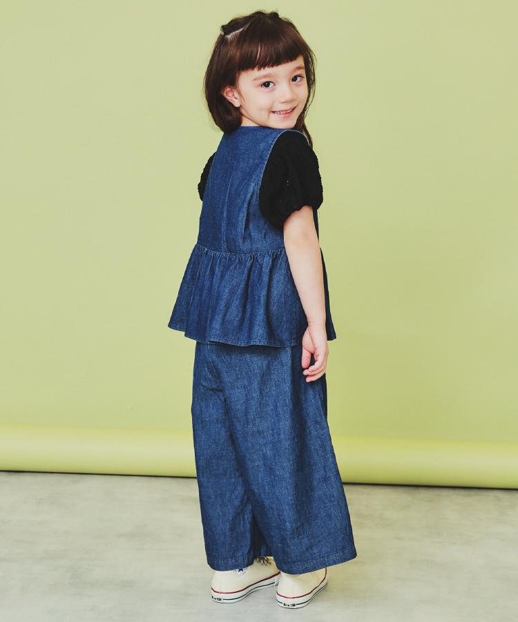 100-150】バルーンスリーブ半袖プルオーバー/洗濯機OK(Tシャツ 100-150】バルーンスリーブ半袖プルオーバー/洗濯機OK(Tシャツ