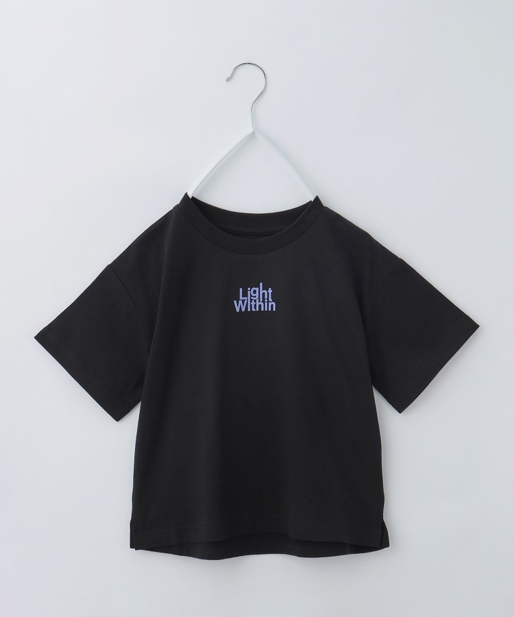 ザ ショップ ティーケー（キッズ）(THE SHOP TK(Kids))の【110-150/6色展開】アソートプリントTシャツ/洗濯機OK ブラック(119)