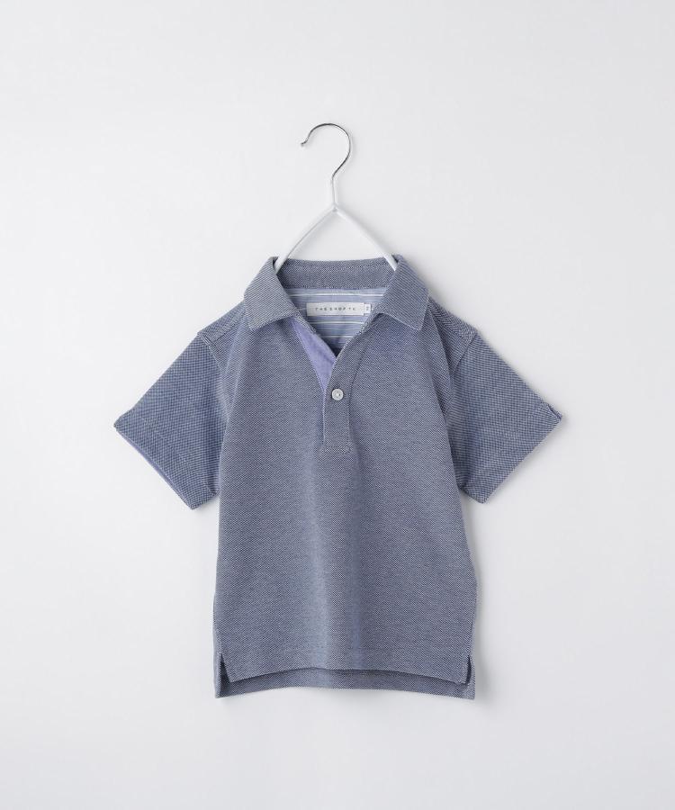 ザ ショップ ティーケー（キッズ）(THE SHOP TK(Kids))の【110-150】カノコポロシャツ/洗濯機OK・パパとおそろい17