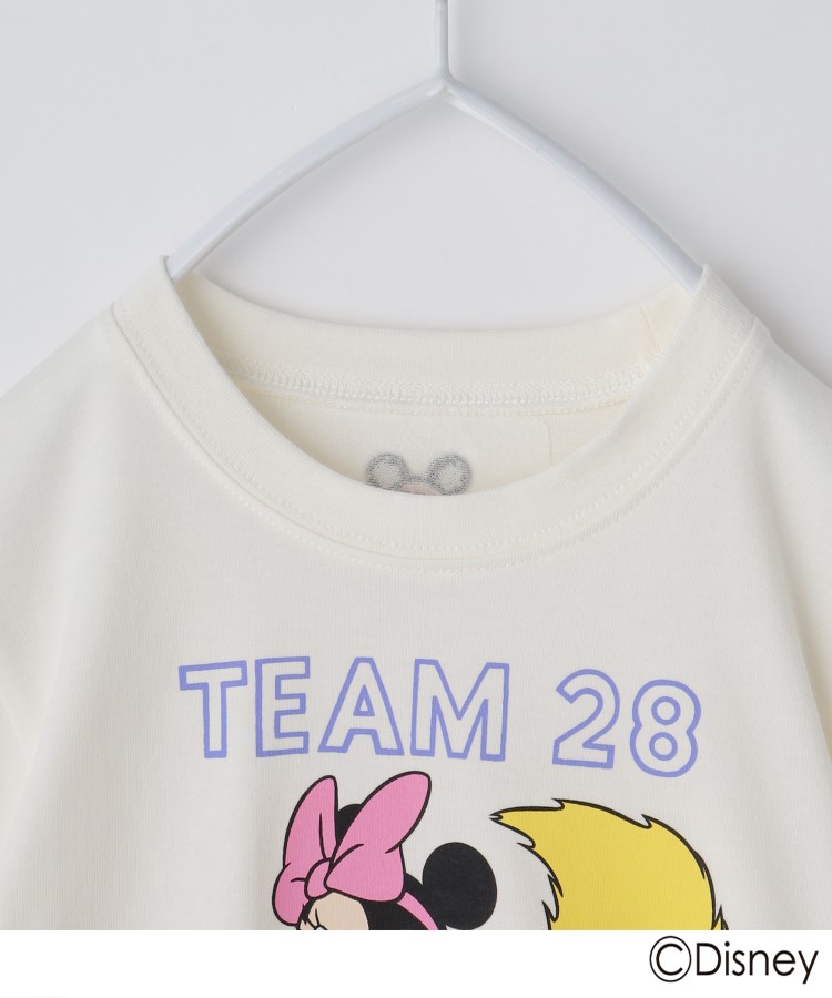 ザ ショップ ティーケー（キッズ）(THE SHOP TK(Kids))のdisney/【110-150】ミッキーマウス＆ミニーマウス ベースボールTシャツ4