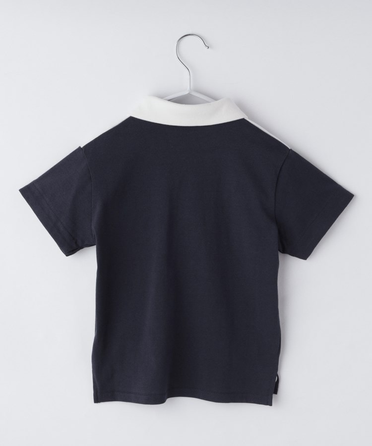 ザ ショップ ティーケー（キッズ）(THE SHOP TK(Kids))の【110－150】切り替えポロシャツ/洗濯機OK6