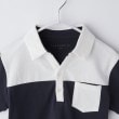 ザ ショップ ティーケー（キッズ）(THE SHOP TK(Kids))の【110－150】切り替えポロシャツ/洗濯機OK7