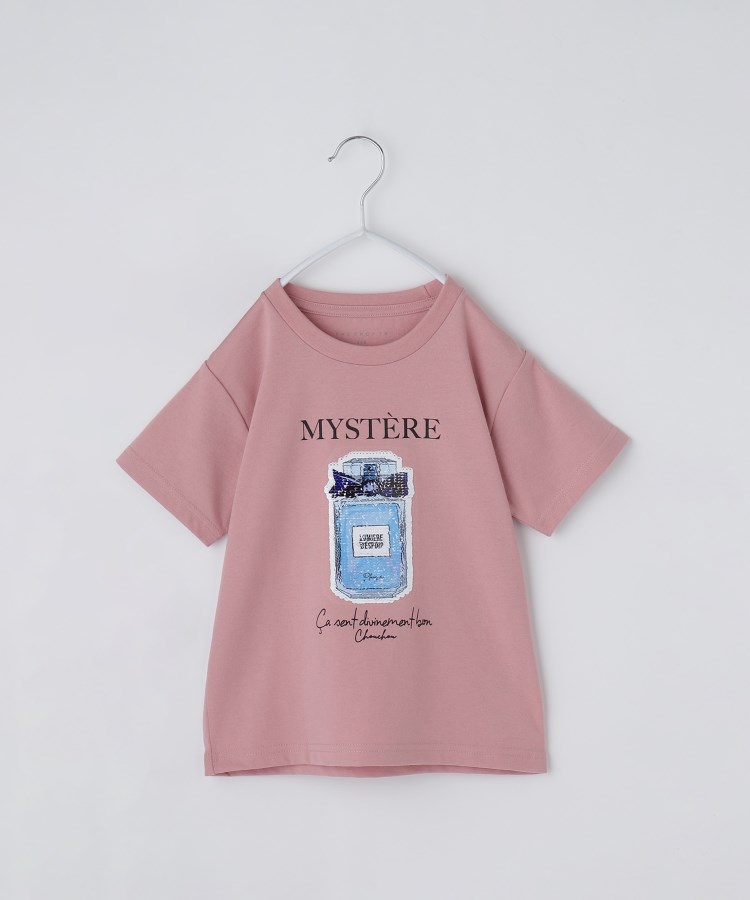 ザ ショップ ティーケー（キッズ）(THE SHOP TK(Kids))の【110－150】色が変わる！スパンコール半袖Tシャツ/洗える10