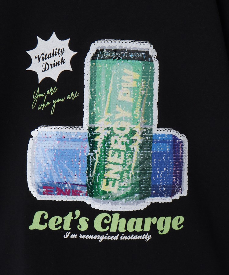 ザ ショップ ティーケー（キッズ）(THE SHOP TK(Kids))の【110－150】色が変わる！スパンコール半袖Tシャツ/洗える20