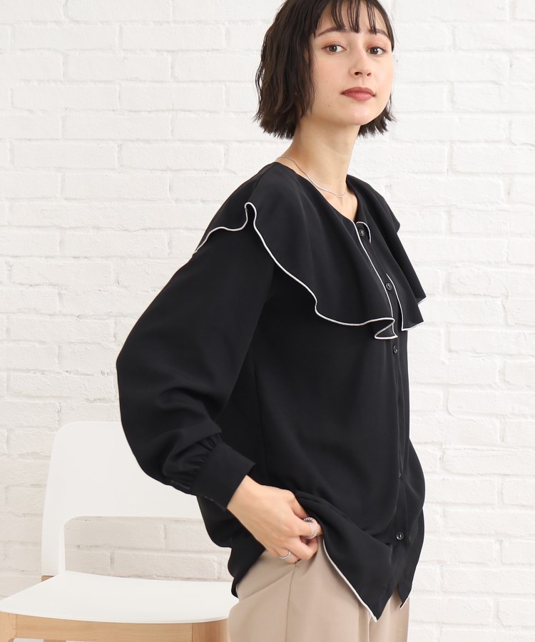 2022SS seersucker mellow blouse シアー サッカー メロウ