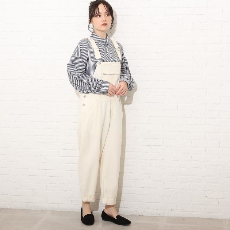 完売【 chignon/シニヨン 】配色サロペットPT オーバーオール